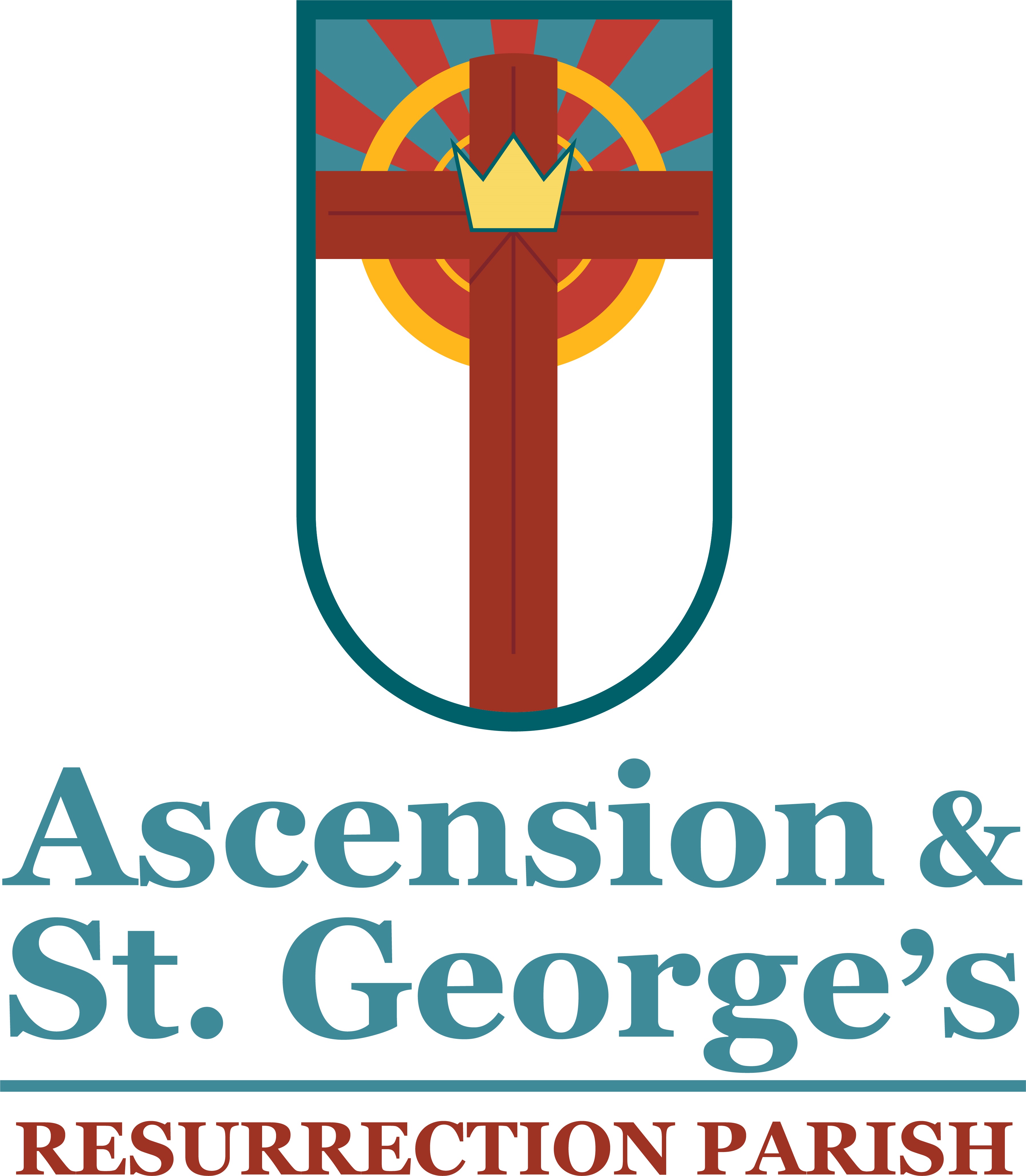 Ascension and St. George's Resurrection Parish Logo