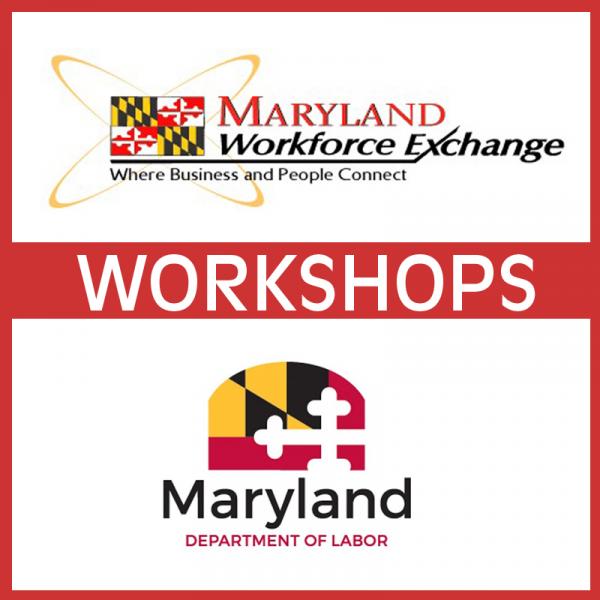 Maryland Workforce Exchange and Department of Labor Logos